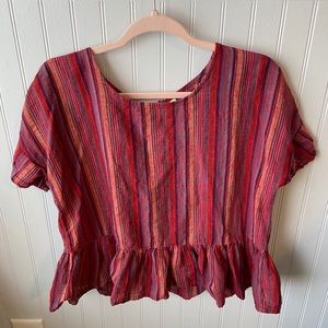 striped colorful top